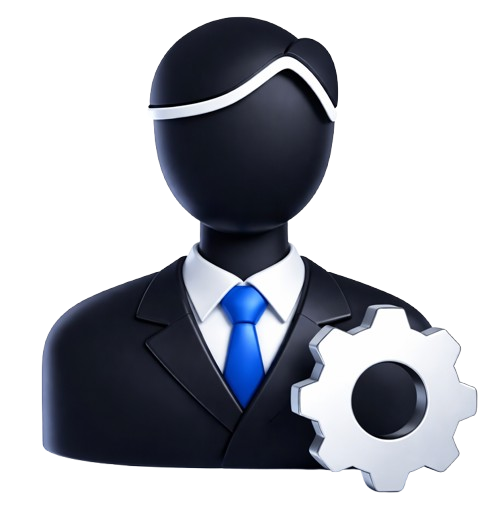 Black X or close icon on a transparent background.